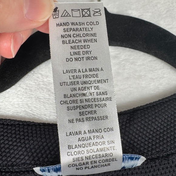 Tommy Bahama Island Cays Pique Lace-Up Coverup Black Mini Dress Size S - Picture 5 of 7